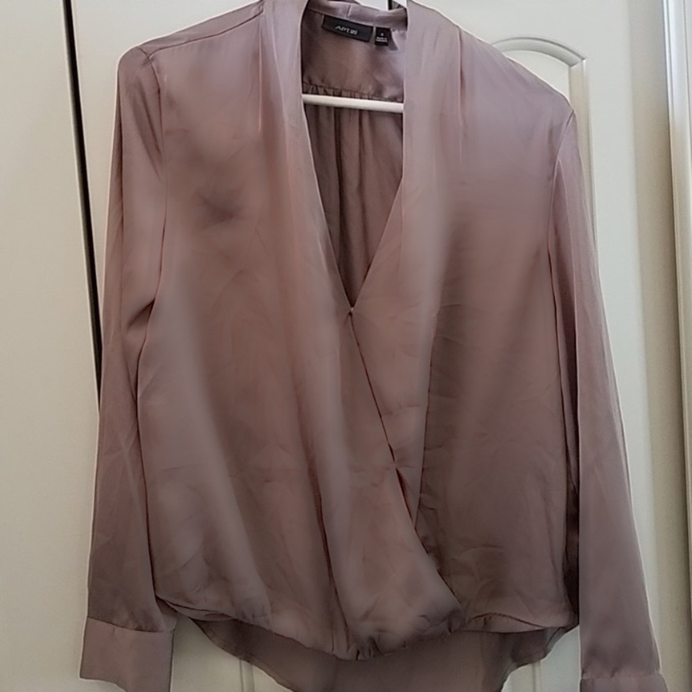 Satin Holiday Party Top